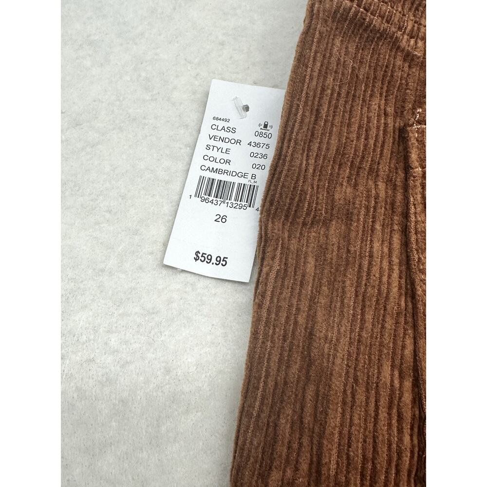 Pacsun Pants Womens Size 26 Brown Corduroy 90s Boyfriend Carpenter Baggy Grunge - Picture 11 of 13